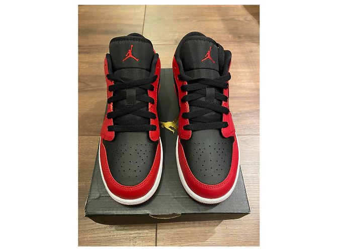 Nike, Nike x jordan reverse banned bred 38 Roja - vista 6