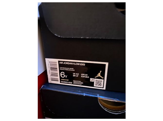 Nike, Nike x jordan reverse banned bred 38.5 Roja - vista 2