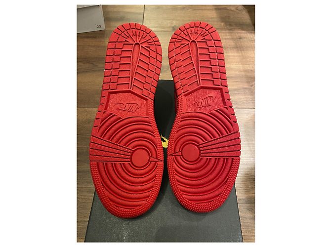 Nike, Nike x jordan reverse banned bred 38.5 Roja - vista 3