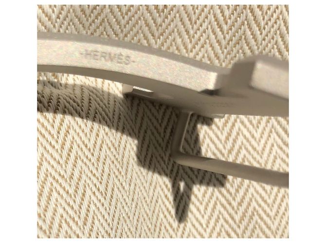 Hermès H Gürtelschnalle Grau - Ansicht 4