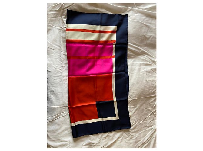 Christian Dior - Magnifica sciarpa di seta Multicolore - vista 3