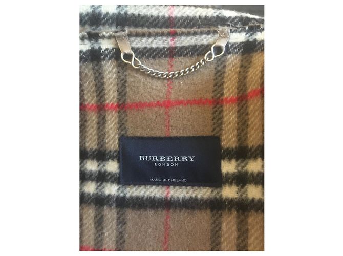 Burberry Duffle Coat Beige Wolle - Ansicht 12