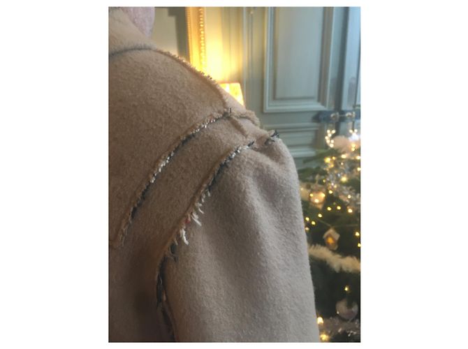 Burberry Duffle Coat Beige Wolle - Ansicht 4