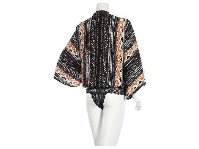 Camicetta Body Free People in Viscosa Multicolore L - vista 2