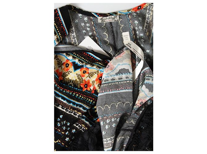 Camicetta Body Free People in Viscosa Multicolore L - vista 3