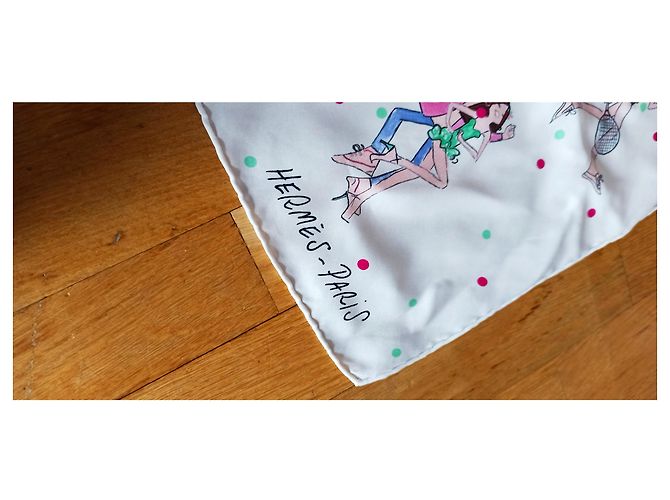 Hermès Le Parisiennes di KIRAZ Bianco - vista 3