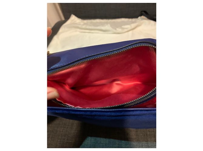 Gucci Marmont in velluto blu - vista 11