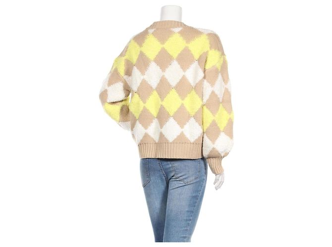 Maglione Gestuz a rombi S Multicolore - vista 2