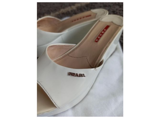Prada Mules compensées - vue 3