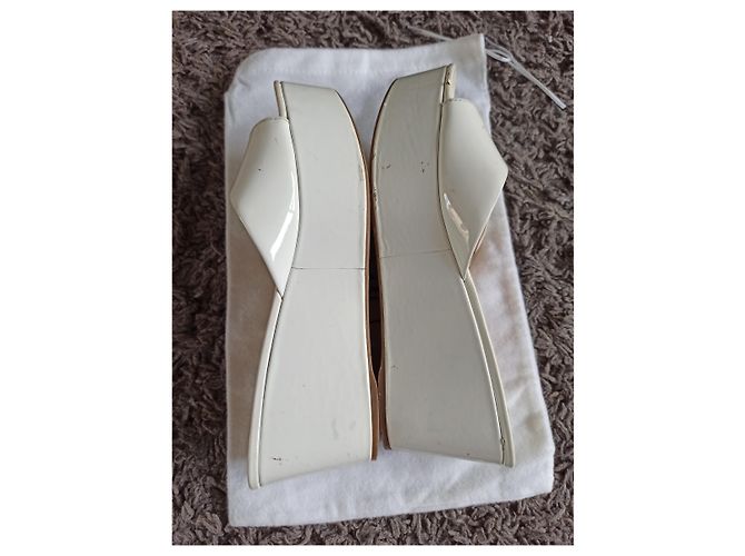 Prada Mules compensées - vue 7