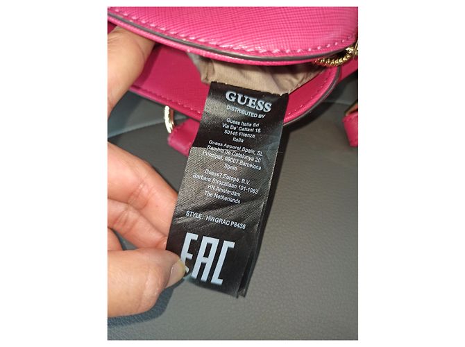 Guess HEGRAC P8436 Pink Polyester Handbag - view 7
