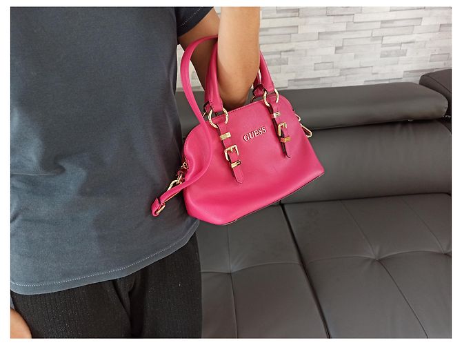 Guess HEGRAC P8436 Pink Polyester Handbag - view 8