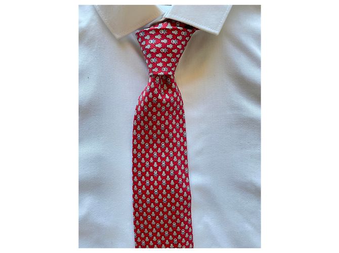 Hermès Pingloo twillbi tie Red - view 2