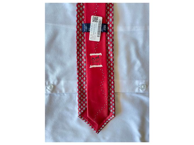 Hermès Pingloo twillbi tie Red - view 6