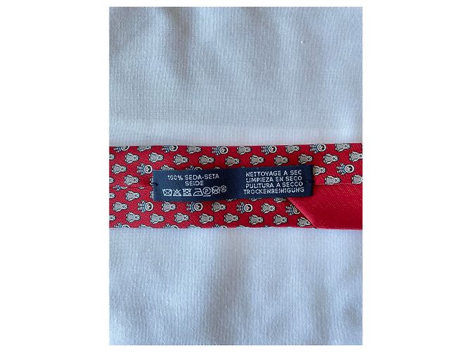 Hermès Pingloo twillbi tie Red - view 7