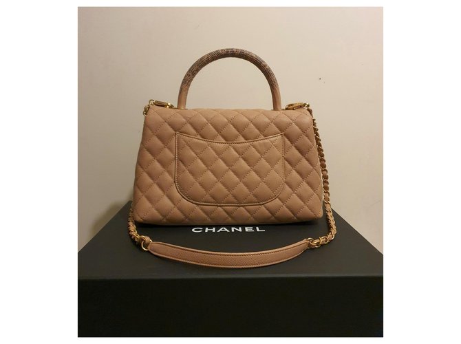 Coco Handle Chanel Lagarto con mango COCO Rosa - vista 2