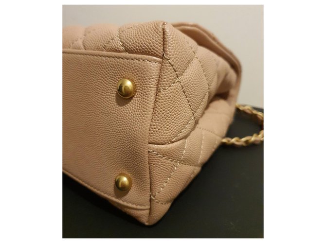 Coco Handle Chanel Lagarto con mango COCO Rosa - vista 6