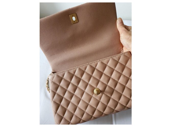 Coco Handle Chanel Lagarto con mango COCO Rosa - vista 9