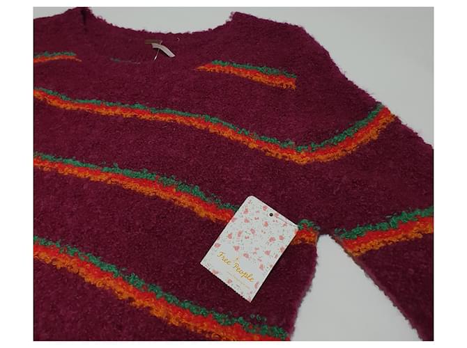 Free People mehrfarbiger Pullover Mehrfarben - Ansicht 3