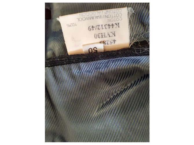 Kenzo Giacca Blazer in Velluto di Cotone Blu Navy - vista 2