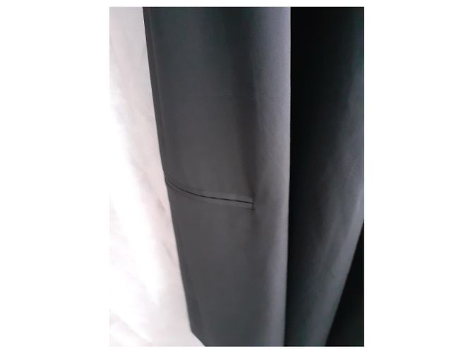 Ikks langes Viscose Kleid Schwarz - Ansicht 3