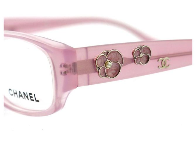 Chanel Camelia Brillenfassungen Pink - Ansicht 7