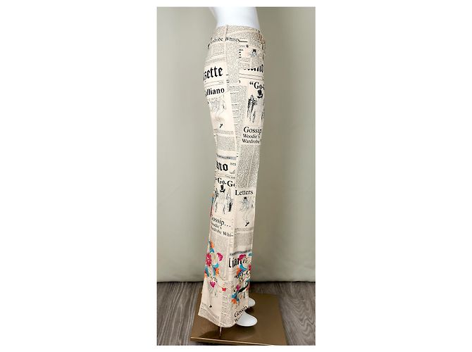 John Galliano Pantalones, polainas - vista 3
