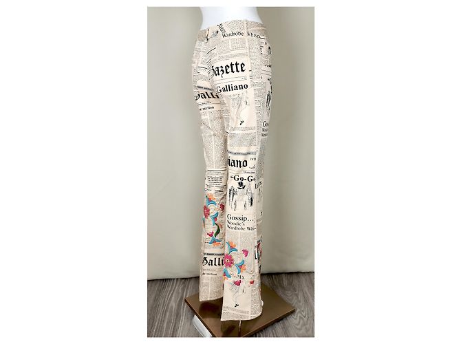 John Galliano Pantalones, polainas - vista 4