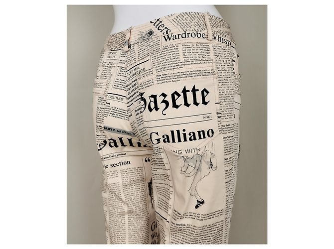 John Galliano Pantalones, polainas - vista 5