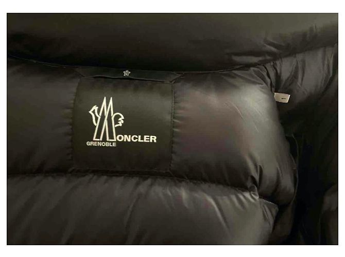 Moncler Grenoble Daunenjacke schwarz Nylon - Ansicht 3