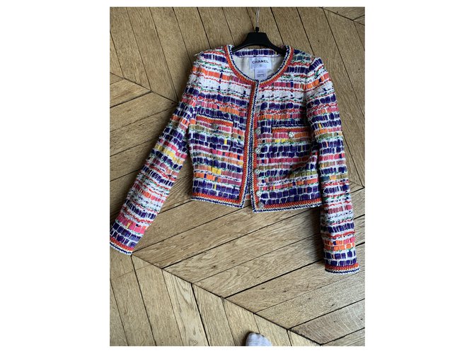Chanel Jacken Lila Koralle - Ansicht 2