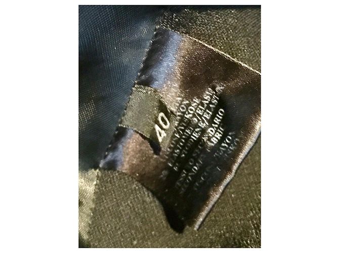 Costume National schwarzer Blazer im Smoking Stil - Ansicht 3