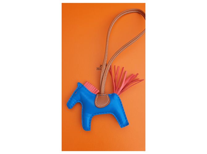 Hermès Charm di Hermes Rodeo pm Blu - vista 2