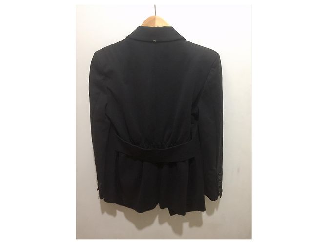 Blazer negro Sportmax de algodón - vista 2