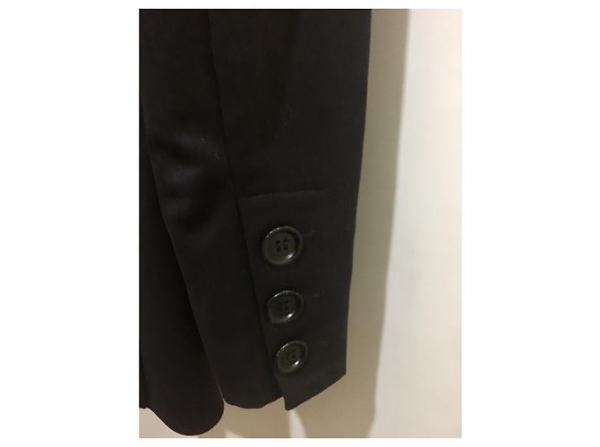 Blazer negro Sportmax de algodón - vista 3