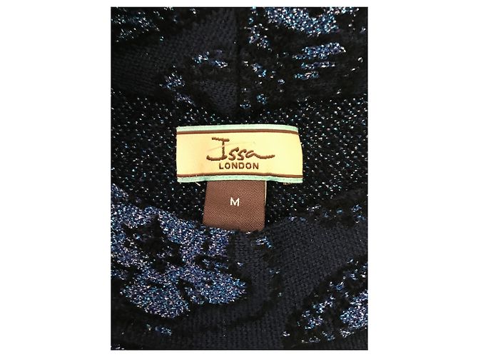 Issa besticktes Kleid Dunkelblau - Ansicht 4