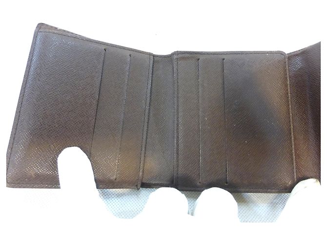 Louis Vuitton Elise Damier Ebène Cartera Marrón Castaño - vista 15