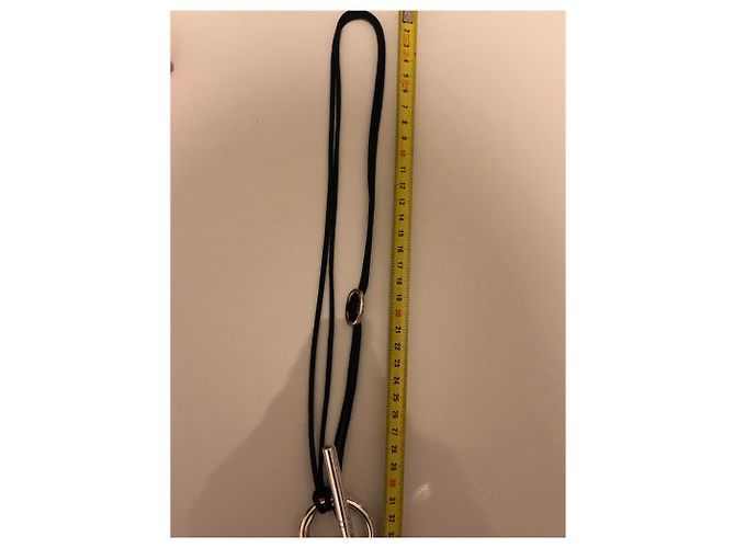 Hermès Collana lunga skipper Nero - vista 2