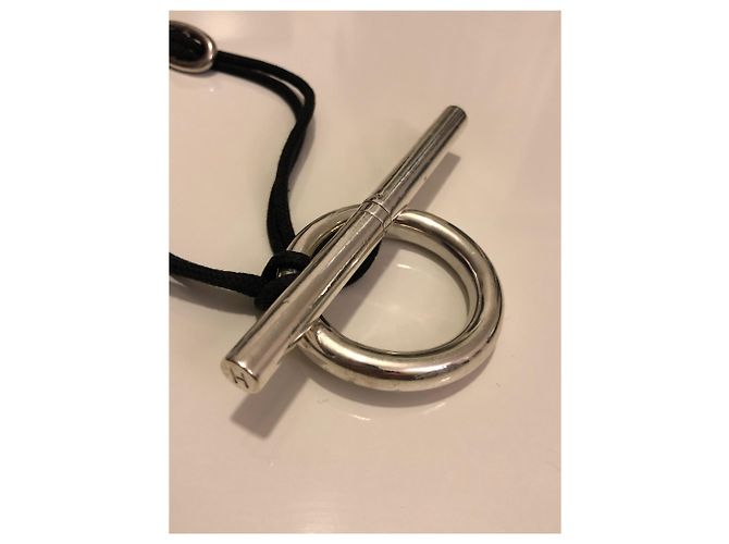 Hermès Collana lunga skipper Nero - vista 4