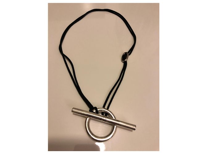 Hermès Collana lunga skipper Nero - vista 8