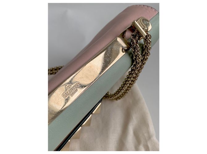 Borsa a tracolla Valentino Garavani Rockstud Colori Pastello Pelle Multicolore - vista 4