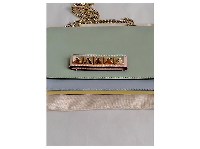 Borsa a tracolla Valentino Garavani Rockstud Colori Pastello Pelle Multicolore - vista 6