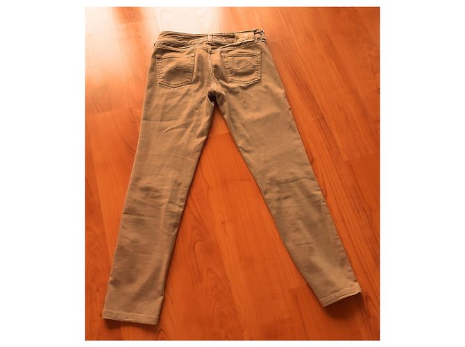 Jacob Cohen J713 Vaqueros Taupe Algodón Gris pardo - vista 5