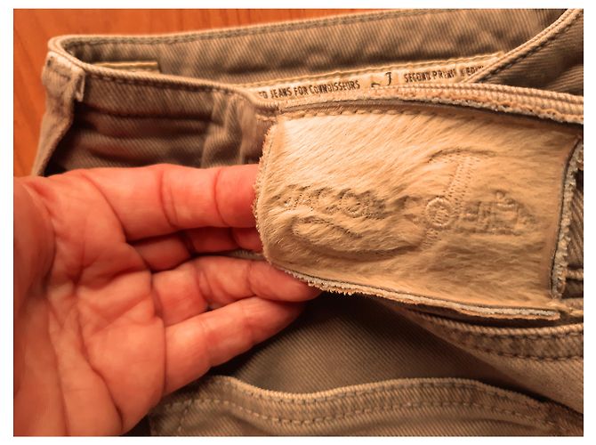 Jacob Cohen J713 Vaqueros Taupe Algodón Gris pardo - vista 8