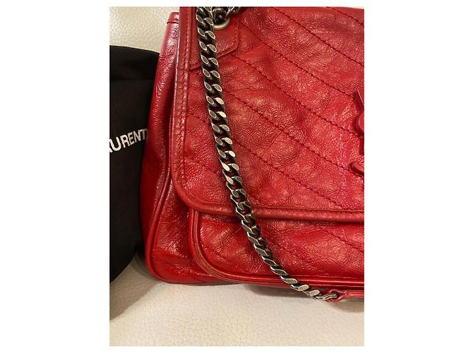 Yves Saint Laurent YSL NIKI MEDIUM 28 cm Rosso - vista 2