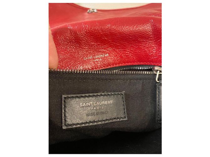 Yves Saint Laurent YSL NIKI MEDIUM 28 cm Rosso - vista 7