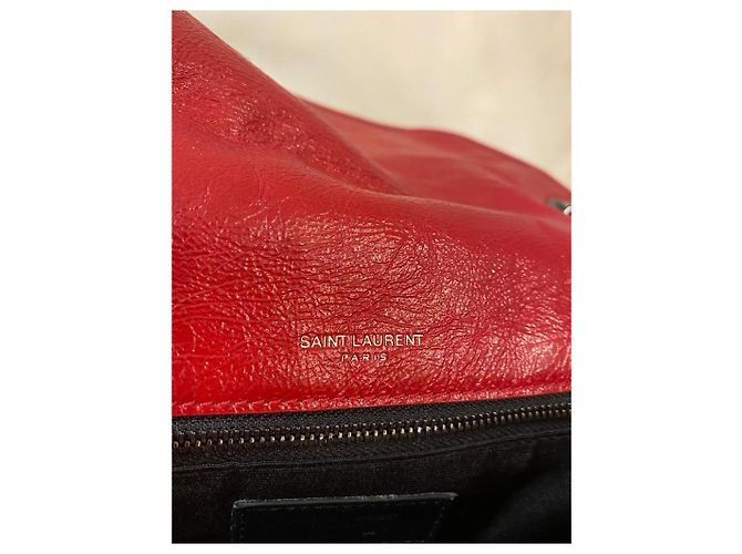 Yves Saint Laurent YSL NIKI MEDIUM 28 cm Rosso - vista 8