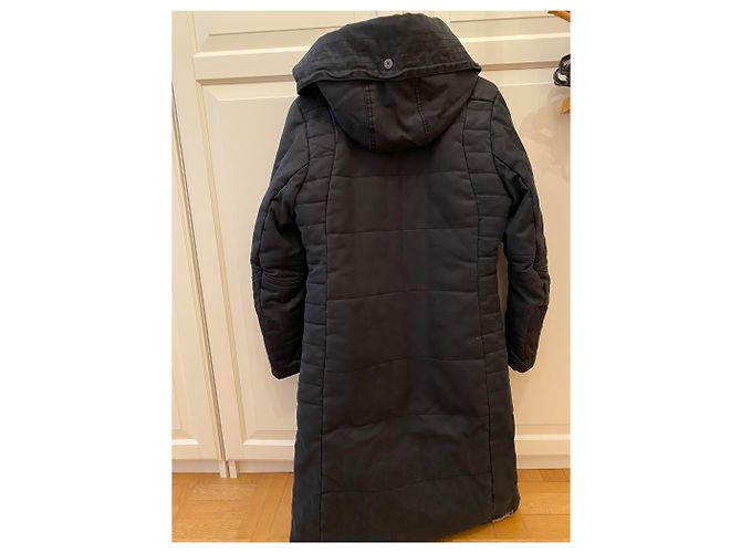 Autre Marque Abrigo vaquero G-Star con capucha azul oscuro - vista 2