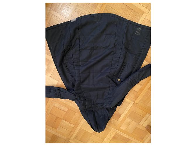 Autre Marque Abrigo vaquero G-Star con capucha azul oscuro - vista 6