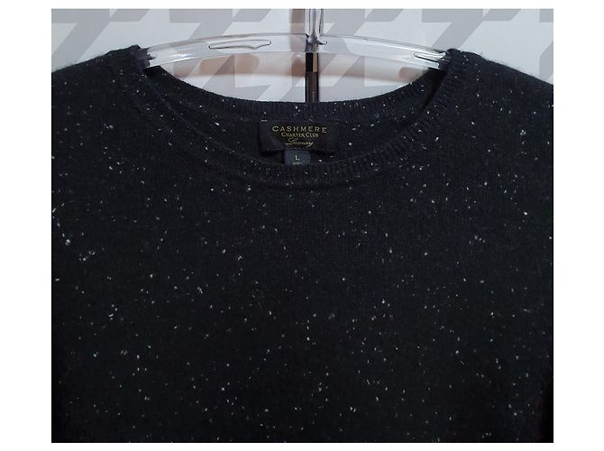 Autre Marque Cashmere Charter Club Schwarz - Ansicht 2